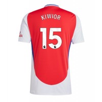 Arsenal Jakub Kiwior #15 Fußballbekleidung Heimtrikot 2024-25 Kurzarm